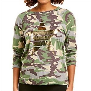 Lauren Moshi long sleeve Camouflage shirt M, NWOT